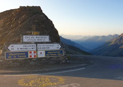 Tour de France scenic mountain views Col du Galibier